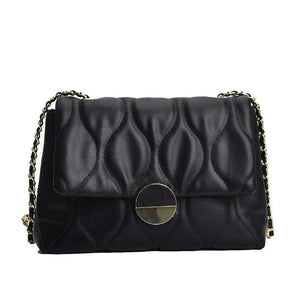 Women's PU Leather Messenger Bag with Adjustable Strap
