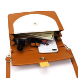 Panelled Leather Women's Small Crossbody Bag