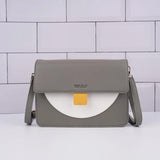 Panelled Leather Women's Small Crossbody Bag