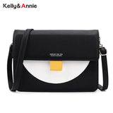 Panelled Leather Women's Small Crossbody Bag