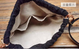 Vintage Cotton Linen Mini Phone Sling Bag