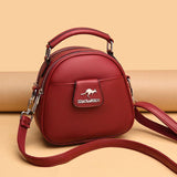 Leather Shoulder Messenger Handbags Women Bags Sac High Crossbody Bags For Women