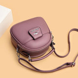 Leather Shoulder Messenger Handbags Women Bags Sac High Crossbody Bags For Women