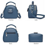 Leather Shoulder Messenger Handbags Women Bags Sac High Crossbody Bags For Women