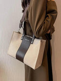 Canvas Tote Crossbody Bags for Women Large Capacity Shopper Underarm Women's Sho