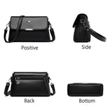 High PU Leather Crossbody Shoulder Bag