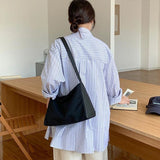 Nylon Splicing Large Capacity Women's Bag Shoulder Handbag