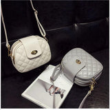 Mini Bag Oblique Span Hardware Lock Rhombic Package