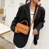 Pure Women Small Handbag Leather Shoulder Bag
