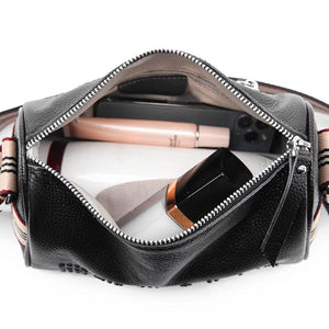 Women Messenger Bags Crossbody High Capacity Shoulder Handbag Cowhide Leather