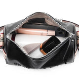 Women Messenger Bags Crossbody High Capacity Shoulder Handbag Cowhide Leather