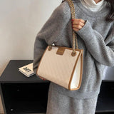 Women's Shoulder Bag Crossbody Texture Handbag PU Leather Buckle