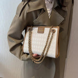 Women's Shoulder Bag Crossbody Texture Handbag PU Leather Buckle