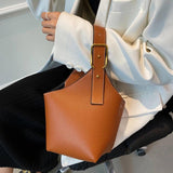 Vintage Bucket Crossbody Bag for Women Handbags and Purses