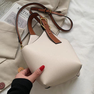 Vintage Bucket Crossbody Bag for Women Handbags and Purses