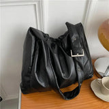 Large Capacity Leather Crossbody Bag for Women Shoulder Handbag