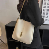 Large Capacity Bucket Shoulder Bag for Women