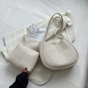Small PU Leather Shoulder Bag for Women Composite Bag Handbags