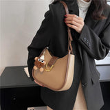 Half Moon Crossbody Shoulder Bags For Women Large Capacity Bucket Work