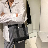 Diamond Stitching Large-Capacity Handbag for Women