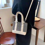 Diamond Stitching Large-Capacity Handbag for Women