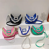 Panelled Tote Shoulder Bags Chain Armpit Bag Femininas Clutch
