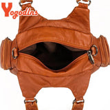 Vintage Women's Large Capacity Shoulder Messenger Bag