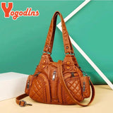 Vintage Women's Large Capacity Shoulder Messenger Bag