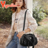 Vintage Women's Large Capacity Shoulder Messenger Bag