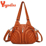 Vintage Women's Large Capacity Shoulder Messenger Bag