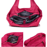 Nylon Cloth Shoulder Handbag Multi-Pocket Mother Bag