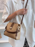 Women's Pu Leather Crossbody Bag Top Handle Shoulder Bag