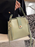 Women's Pu Leather Crossbody Bag Top Handle Shoulder Bag