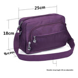 Mother's Messenger Bag Canvas Nylon Grandma Business Wallet