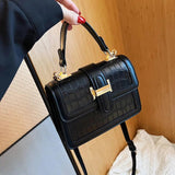 CGCBAG Square Shoulder Bag PU Leather Female Crossbody Bags