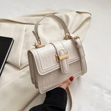 CGCBAG Square Shoulder Bag PU Leather Female Crossbody Bags