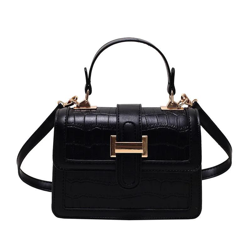 CGCBAG Square Shoulder Bag PU Leather Female Crossbody Bags