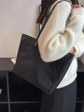 Large Capacity Women's Tote Bag Casual Shopper Underarm Shoulder Bag