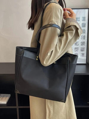 Large Capacity Women's Tote Bag Casual Shopper Underarm Shoulder Bag