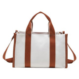 Canvas Women Handbag Large Capacity Crossbody Tote Shopper Purse