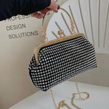 Rhinestone Women's Handbag Chain Shoulder Messenger Bag