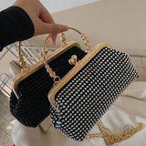 Rhinestone Women's Handbag Chain Shoulder Messenger Bag