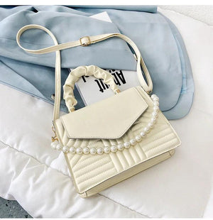 Vintage Beaded Top-handle Bag for Women