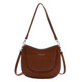 Women's Pu Leather Crossbody Shoulder Bag Tote Soft Shopper Handbag
