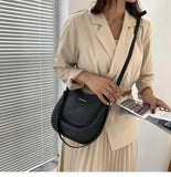 Women's Pu Leather Crossbody Shoulder Bag Tote Soft Shopper Handbag