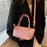 Summer Crossbody Tote Handbags Solid Color Shoulder Bag for Women
