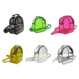 Women Girls Crossbody Clear Purse Jelly Candy Mini Bags