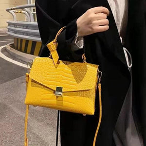 Crocodile Small Women Handbag Single Shoulder Bag