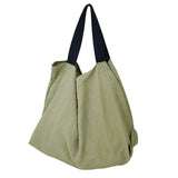 Casual Canvas Commuter Tote Bag for Women Large Capacity Handbag