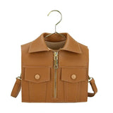 Women's PU Rivet Handbags One Shoulder Messenger Bag